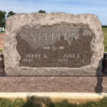 Engraved Headstone